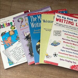 Lot of Writing Lesson Books